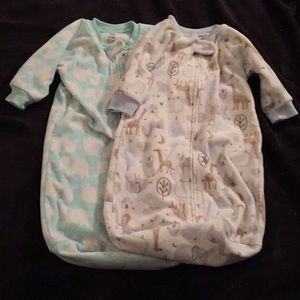 Two 0-9 Months Carter’s Just for You Sleepers